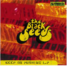 BLACK SEEDS THE-KEEP ON PUSHING RED VINYL LP NM COVER EX