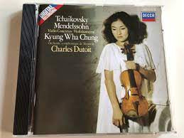 TCHAIKOVSKY MENDELSSOHN- VIOLIN CONCERTOS/CHUNG CD NM