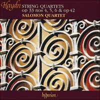 HAYDN- STRING QUARTETS OP.33  SALOMON QUARTET CD VG
