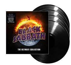 BLACK SABBATH-THE ULTIMATE COLLECTION GOLD VINYL 4LP VG+ COVER EX