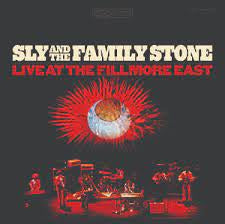 SLY & THE FAMILY STONE-LIVE AT THE FILLMORE EAST RED/ GREEN VINYL 2LP NM COVER EX