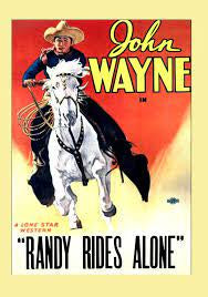 RANDY RIDES ALONE-DVD NM