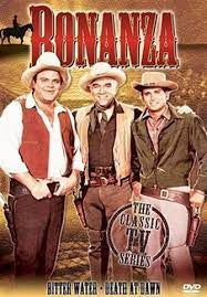 BONANZA-BITTER WATER, DEATH AT DAWN ZONE 1 DVD NM