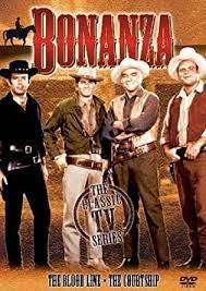 BONANZA-THE BLOODLINE, THE COURTSHIP 1 DVD NM