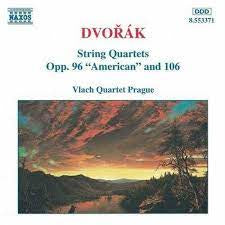 DVORAK-STRING QUARTETS OPP.96 AMERICAN&106 CD VG