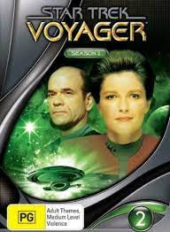 STAR TREK VOYAGER-SEASON TWO 7DVD VG