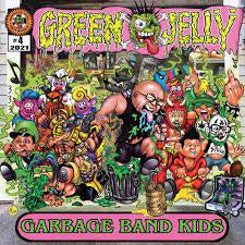 GREEN JELLY-GARBAGE BAND KIDS SPLATTER VINYL  *NEW*