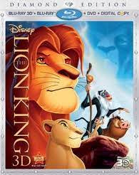 LION KING THE-BLURAY/3DBLURAY NM