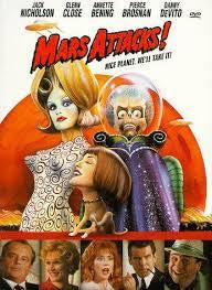MARS ATTACKS! DVD VG