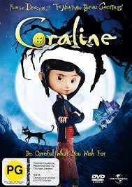 CORALINE-DVD NM