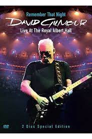 GILMOUR DAVID-REMEMBER THAT NIGHT. LIVE AT THE ROYAL ALBERT HALL 2DVD NM