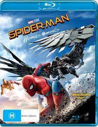 SPIDER-MAN HOMECOMING-BLURAY NM
