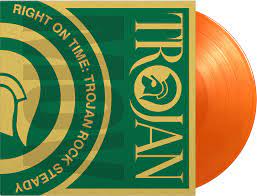 RIGHT ON TIME TROJAN ROCK STEADY-VARIOUS ARTISTS ORANGE VINYL 2LP *NEW*