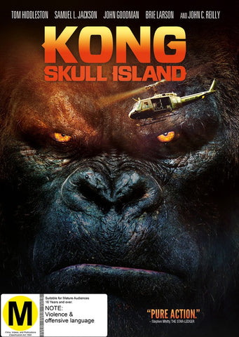 KONG SKULL ISLAND DVD VG+