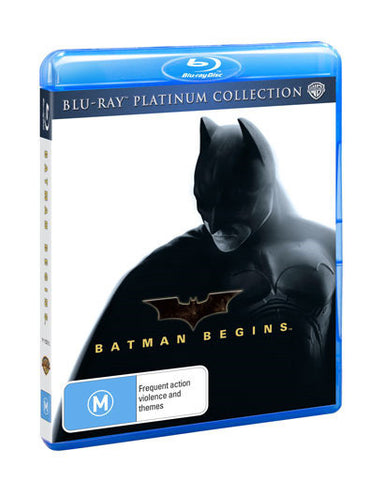 BATMAN BEGINS BLURAY VG