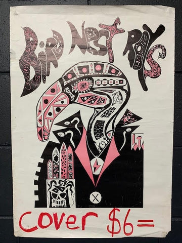 BIRD NEST ROYS-ORIGINAL GIG POSTER