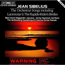 SIBELIUS-THE ORCHESTRAL SONGS HAGGANDER HYNNINEN CD VG