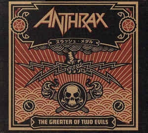 ANTHRAX-THE GREATER OF TWO EVILS CD VG