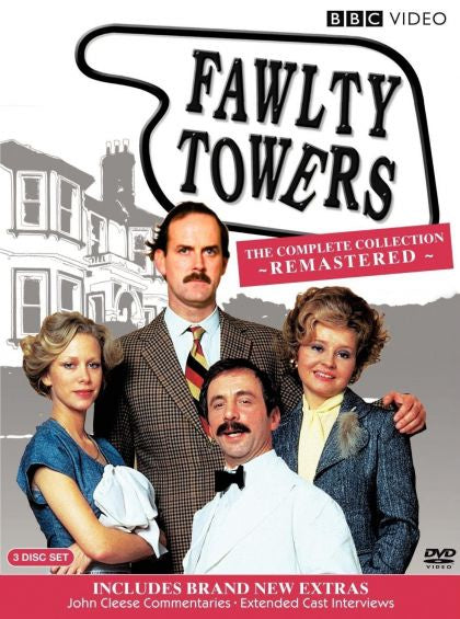 FAWLTY TOWERS THE COMPLETE COLLECTION 3DVD VG