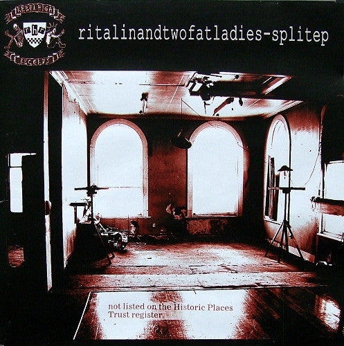 RITALIN AND TWO FAT LADIES-SPLIT EP CD VG