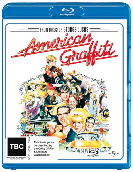 AMERICAN GRAFFITI BLURAY VG