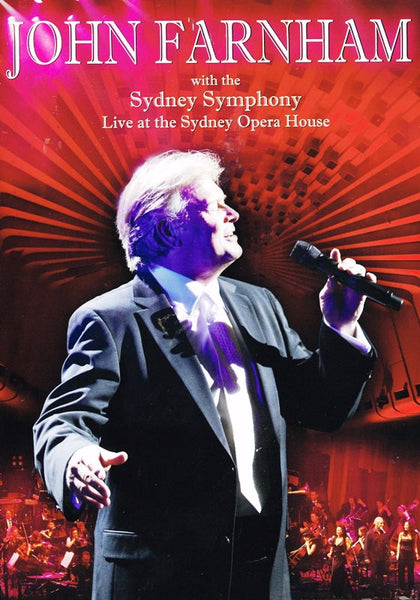 FARNHAM JOHN-LIVE AT THE SYDNEY OPERA HOUSE DVD VG