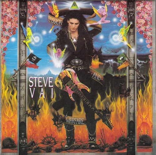 VAI STEVE-PASSION & WARFARE CD VG`