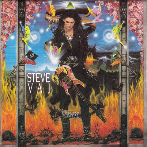 VAI STEVE-PASSION & WARFARE CD VG`