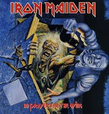 IRON MAIDEN-NO PRAYER FOR THE DYING LP VG COVER VG+