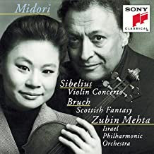 SIBELIUS - BRUCH - MIDORI MEHTA ISRAEL PHILHARMONIC ORCHESTRA CD G