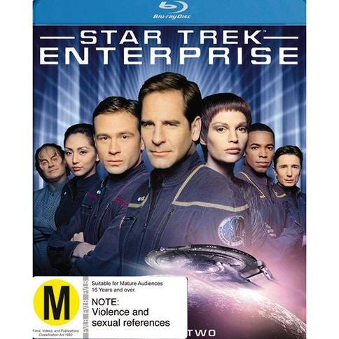 STAR TREK ENTERPRISE SEASON TWO 6BLURAY VG+
