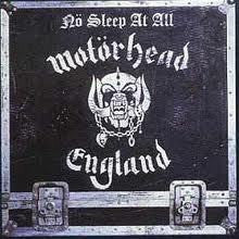 MOTORHEAD-NO SLEEP AT ALL LP VG COVER G