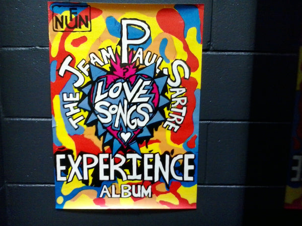 JEAN PAUL SARTRE EXPERIENCE-LOVE SONGS ORIGINAL POSTER