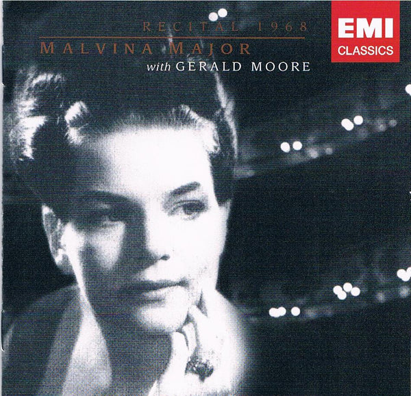 MAJOR MALVINA-RECITAL 1968 WITH GERALD MOORE CD VG