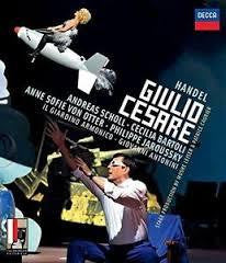 HANDEL-GIULIO CESARE BLURAY SCHOLL/ BARTOLI/ VON OTTER/ JAROUSSKY *NEW*