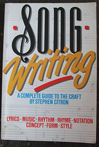 SONG WRITING-STEPHEN CITRON BOOK G