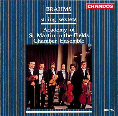 BRAHMS-STRING SEXTETS 1+2 ASMF CHAMBER ENSEMBLE CD VG