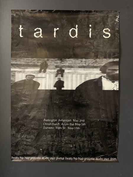 TARDIS ORIGINAL GIG POSTER