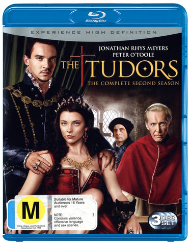 TUDORS THE-COMPLETE SECOND SEASON 3BLURAY VG+