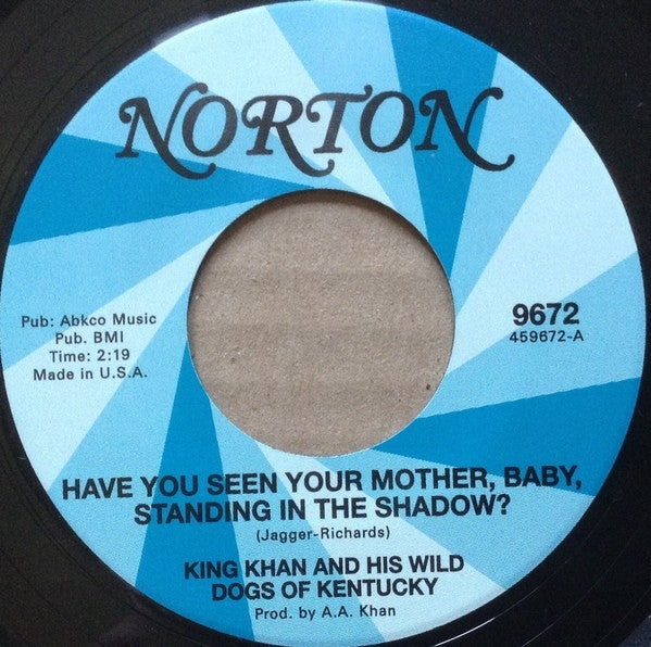 KING KHAN AND HIS WILD DOGS OF KENTUCKY / THE ARKAICS SPLIT 7" *NEW*