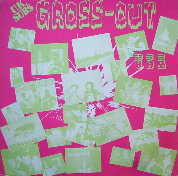 UK SUBS-GROSS OUT USA WHITE VINYL *NEW*
