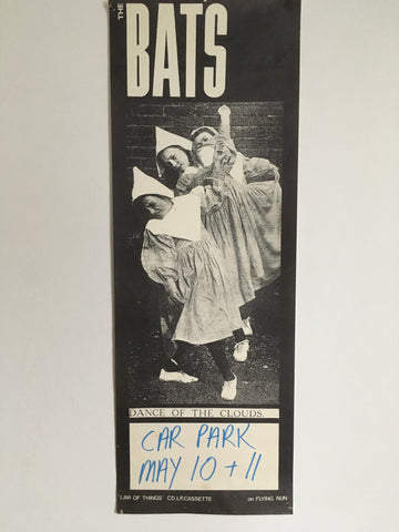 BATS THE-ORIGINAL GIG POSTER