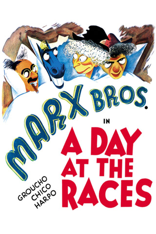 MARX BROTHERS THE-A DAY AT THE RACES DVD VG