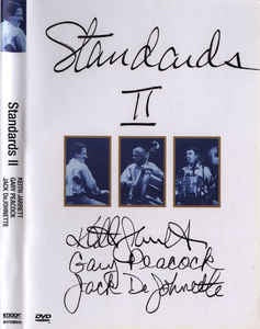 JARRET KEITH GARY PEACOCK JACK DEJOHNETTE- STANDARDS II DVD VG