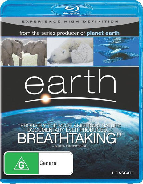 EARTH BLURAY VG