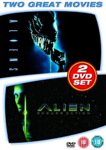 ALIENS AND ALIEN RESURRECTION REGION 2 R16 2DVD VG