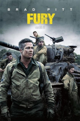 FURY BLURAY VG+