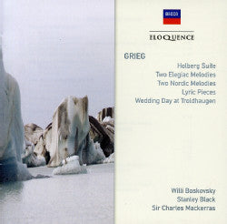 GRIEG-HOLBERG SUITE ELEGIAC MELODIES ETC CD VG
