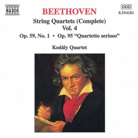 BEETHOVEN-STRING QUARTETS VOL 4 CD VG