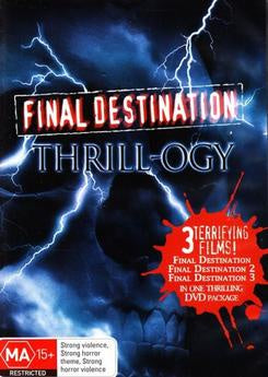 FINAL DESTINATION THRILLOGY 3DVD VG